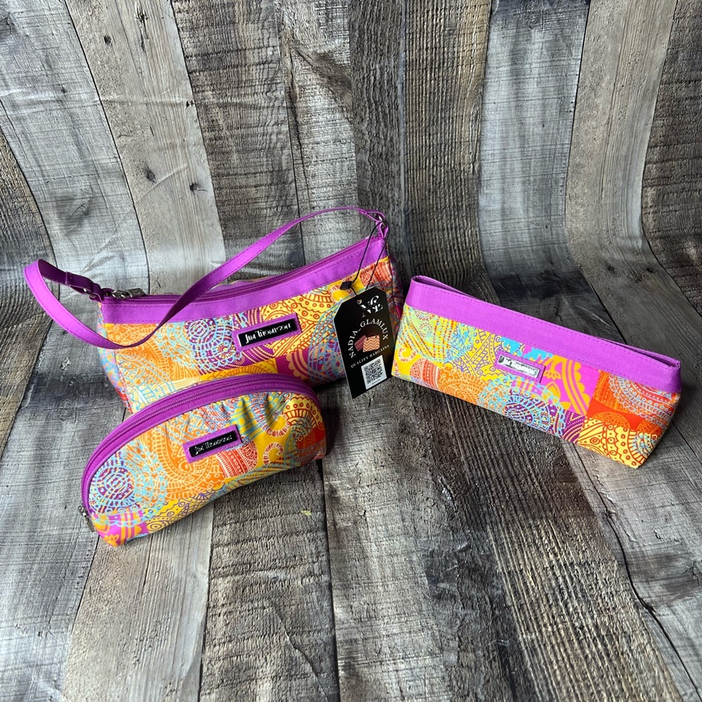 Jim Thompson  Colorful Cosmetic Bag Set